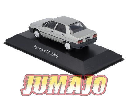 Lot de 2 Voitures RENAULT 1/43 SALVAT 80/90 : Renault 11 & Renault 9