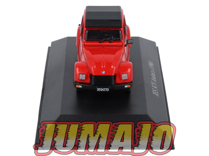 ARG59 Voiture 1/43 SALVAT Argentine CITROEN 3CV America 1986 Boîte vitrine