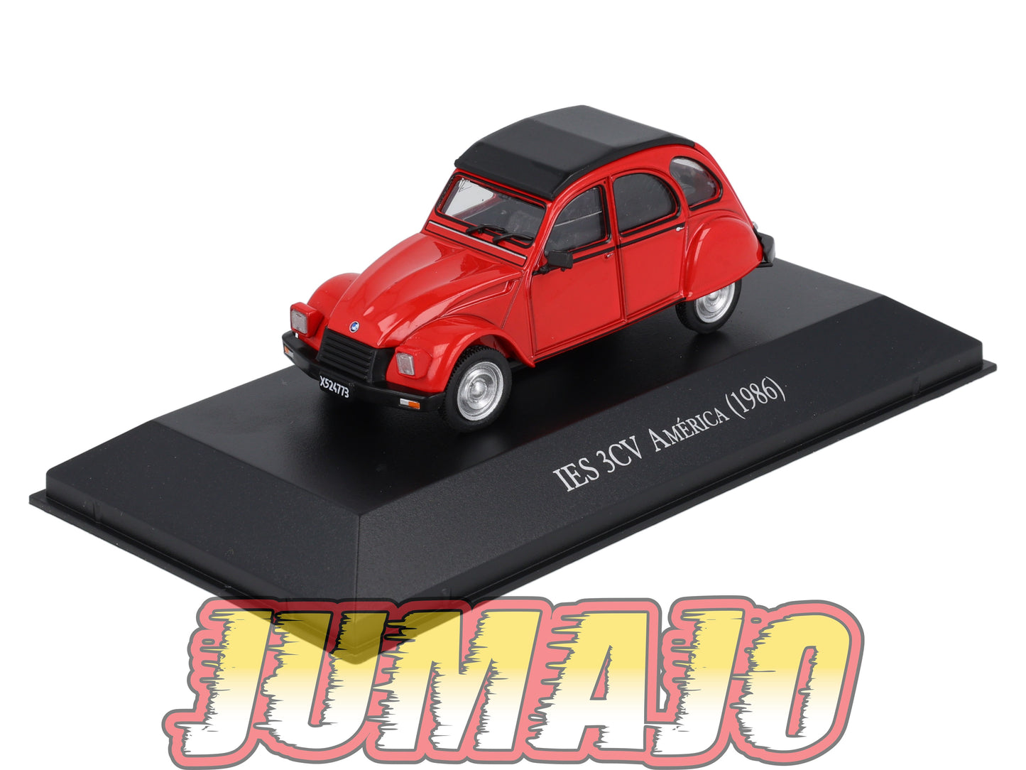 ARG59 Voiture 1/43 SALVAT Argentine CITROEN 3CV America 1986 Boîte vitrine