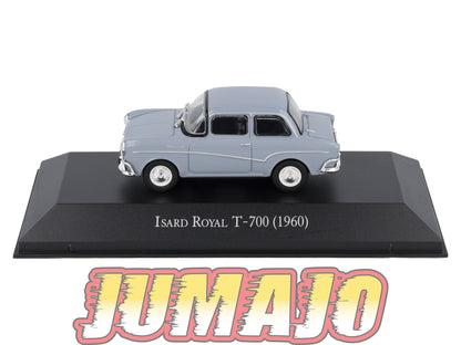 ARG61 Voiture 1/43 SALVAT Argentine ISARD Royal T-700 1960 (Glas)