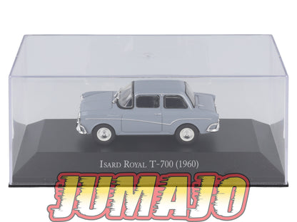 ARG61 Voiture 1/43 SALVAT Argentine ISARD Royal T-700 1960 (Glas)