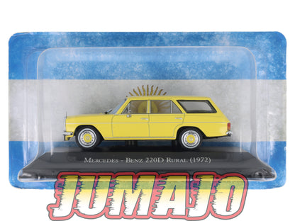 ARG62 Voiture 1/43 SALVAT Argentine MERCEDES-BENZ 220D W115 Rural 1972