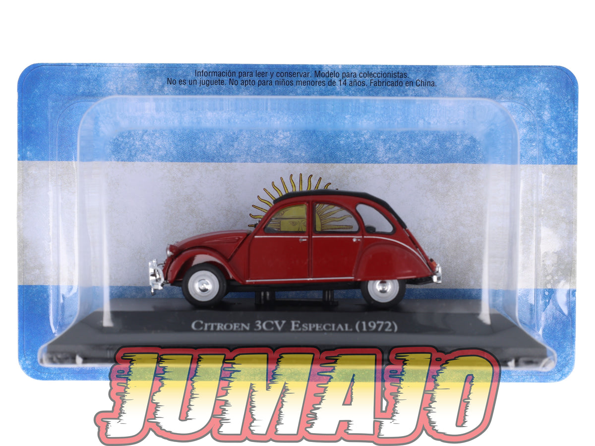 ARG6 Voiture 1/43 SALVAT Argentine CITROEN 3CV ESPECIAL 1972