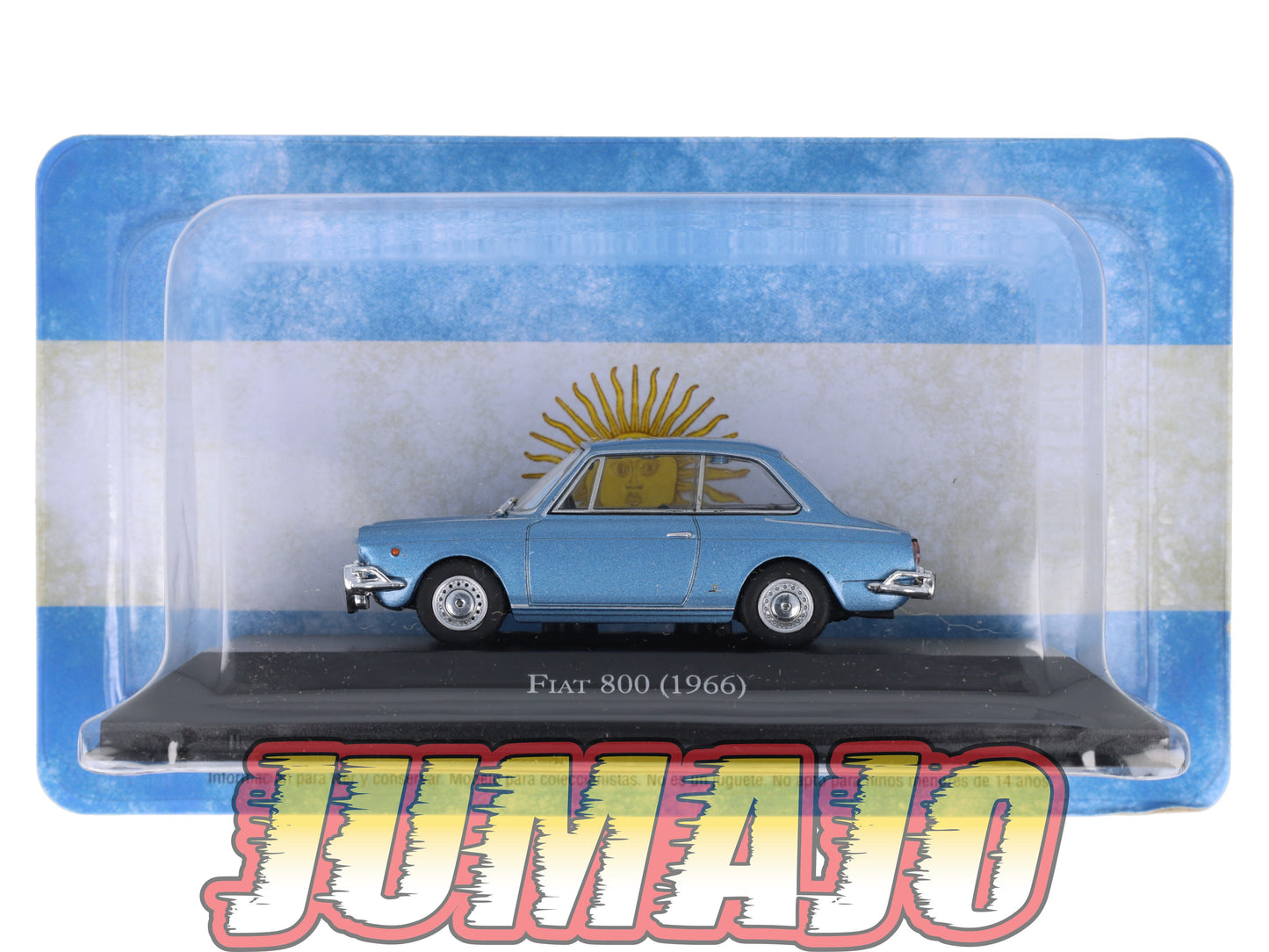 ARG70 Voiture 1/43 SALVAT Argentine Fiat 800 1966