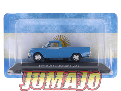 ARG79 Voiture 1/43 SALVAT Argentine Fiat 1500 Multicarga 1965