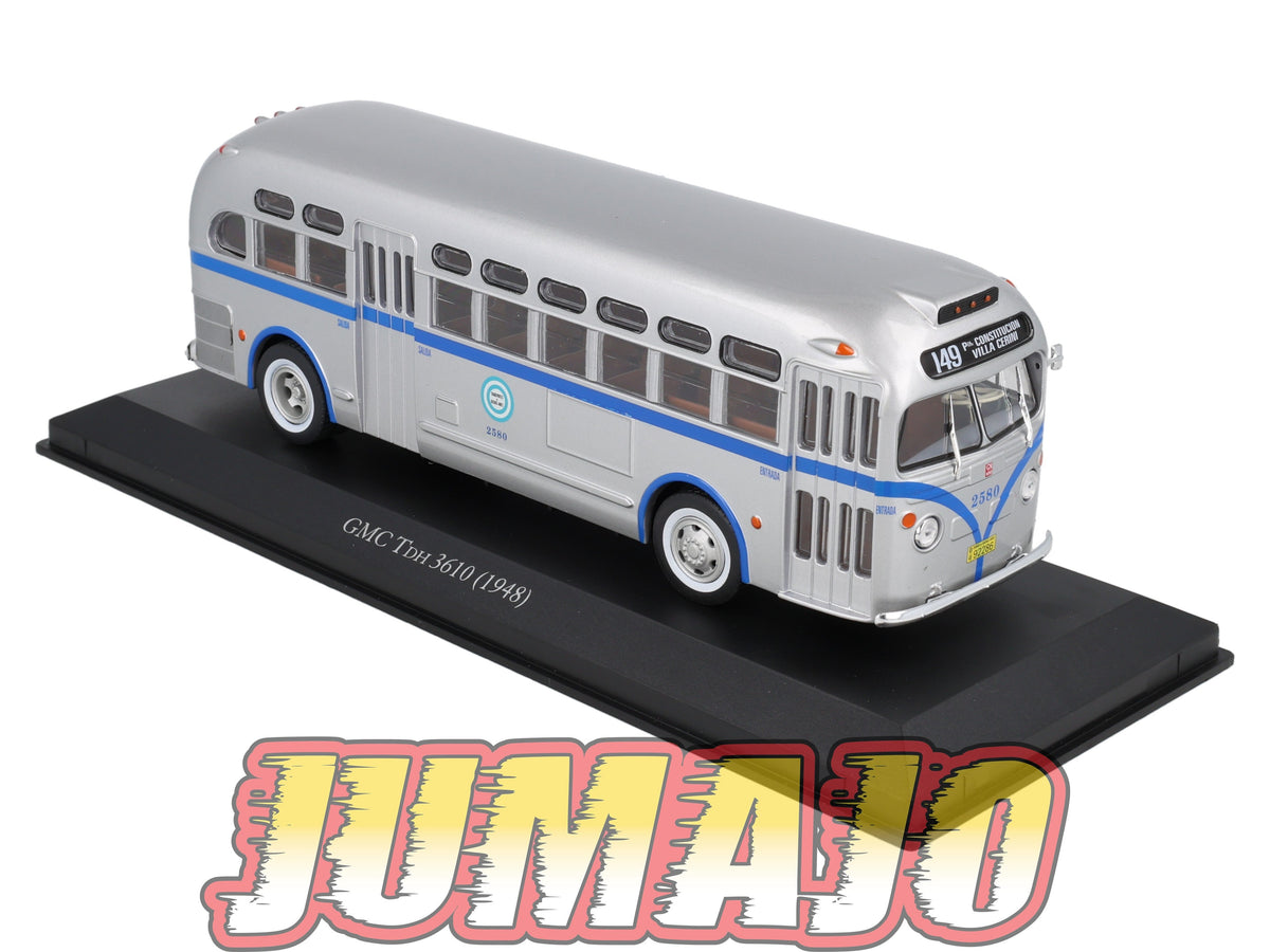 ARG801 BUS 1/43 SALVAT Argentine BUS GMC TDH-3610 Ligne 149 1948