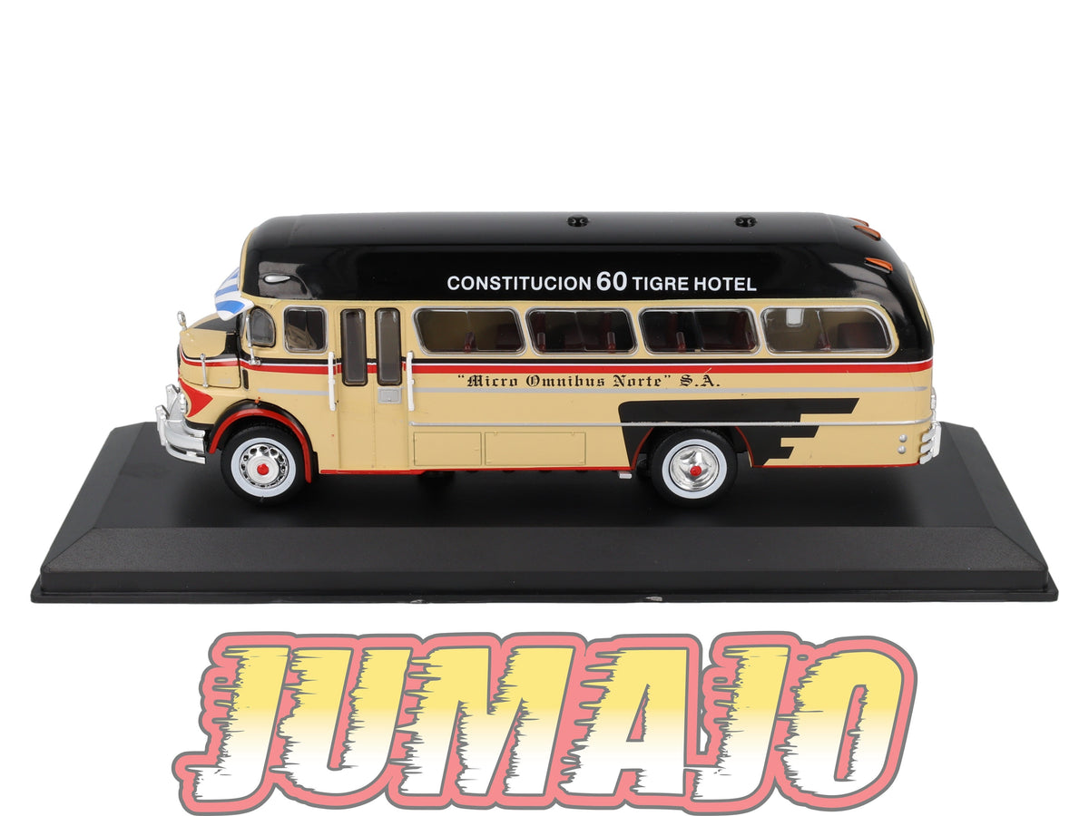 ARG803 BUS 1/43 SALVAT Argentine Mercedes LO 1112 EL CONDOR LIGNE 60