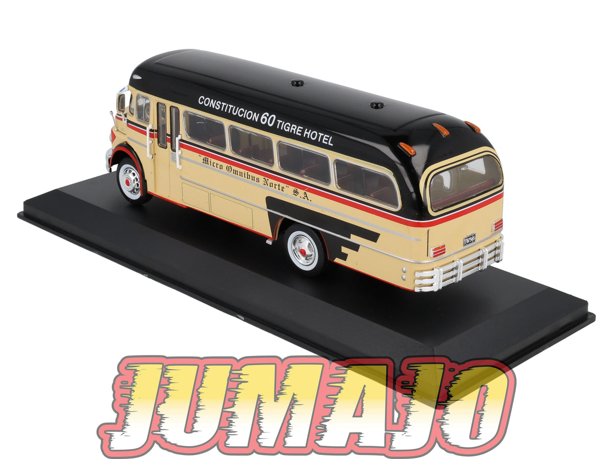 ARG803 BUS 1/43 SALVAT Argentine Mercedes LO 1112 EL CONDOR LIGNE 60