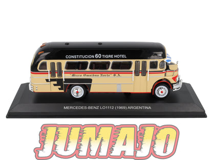 ARG803 BUS 1/43 SALVAT Argentine Mercedes LO 1112 EL CONDOR LIGNE 60