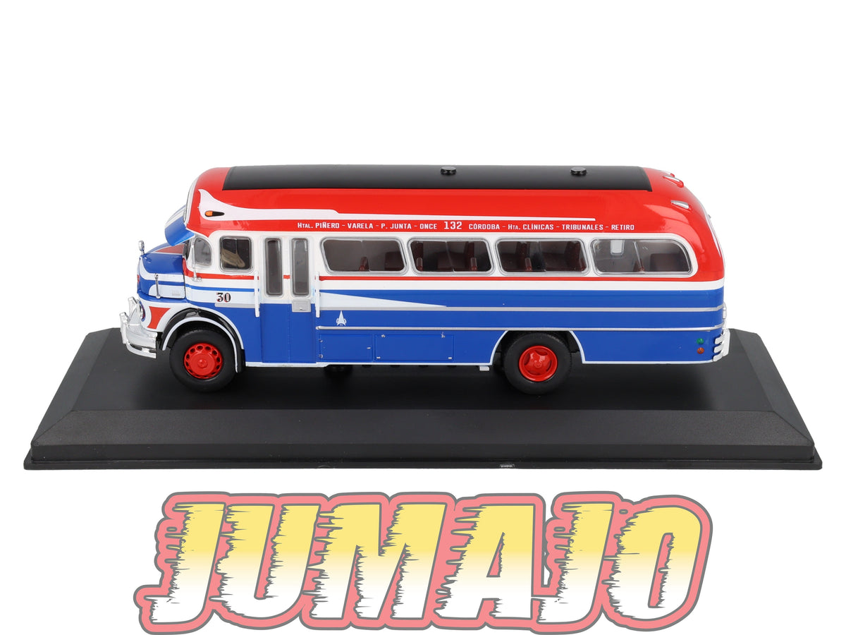 ARG804 BUS 1/43 SALVAT Argentine MERCEDES-BENZ LO 1114 LIGNE 132 Cordoba