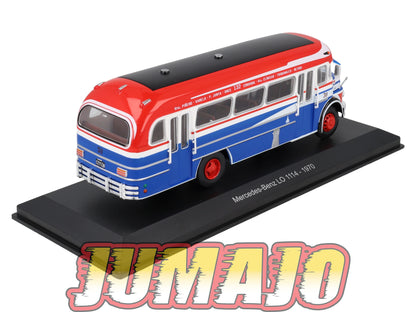 ARG804 BUS 1/43 SALVAT Argentine MERCEDES-BENZ LO 1114 LIGNE 132 Cordoba
