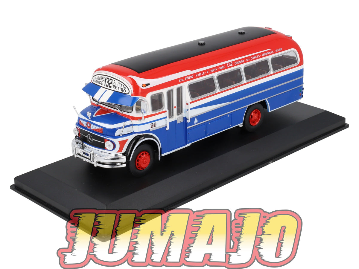 ARG804 BUS 1/43 SALVAT Argentine MERCEDES-BENZ LO 1114 LIGNE 132 Cordoba
