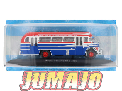ARG804 BUS 1/43 SALVAT Argentine MERCEDES-BENZ LO 1114 LIGNE 132 Cordoba