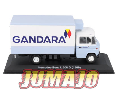 ARG809 Camion 1/43 SALVAT Argentine MERCEDES-BENZ L 608 D