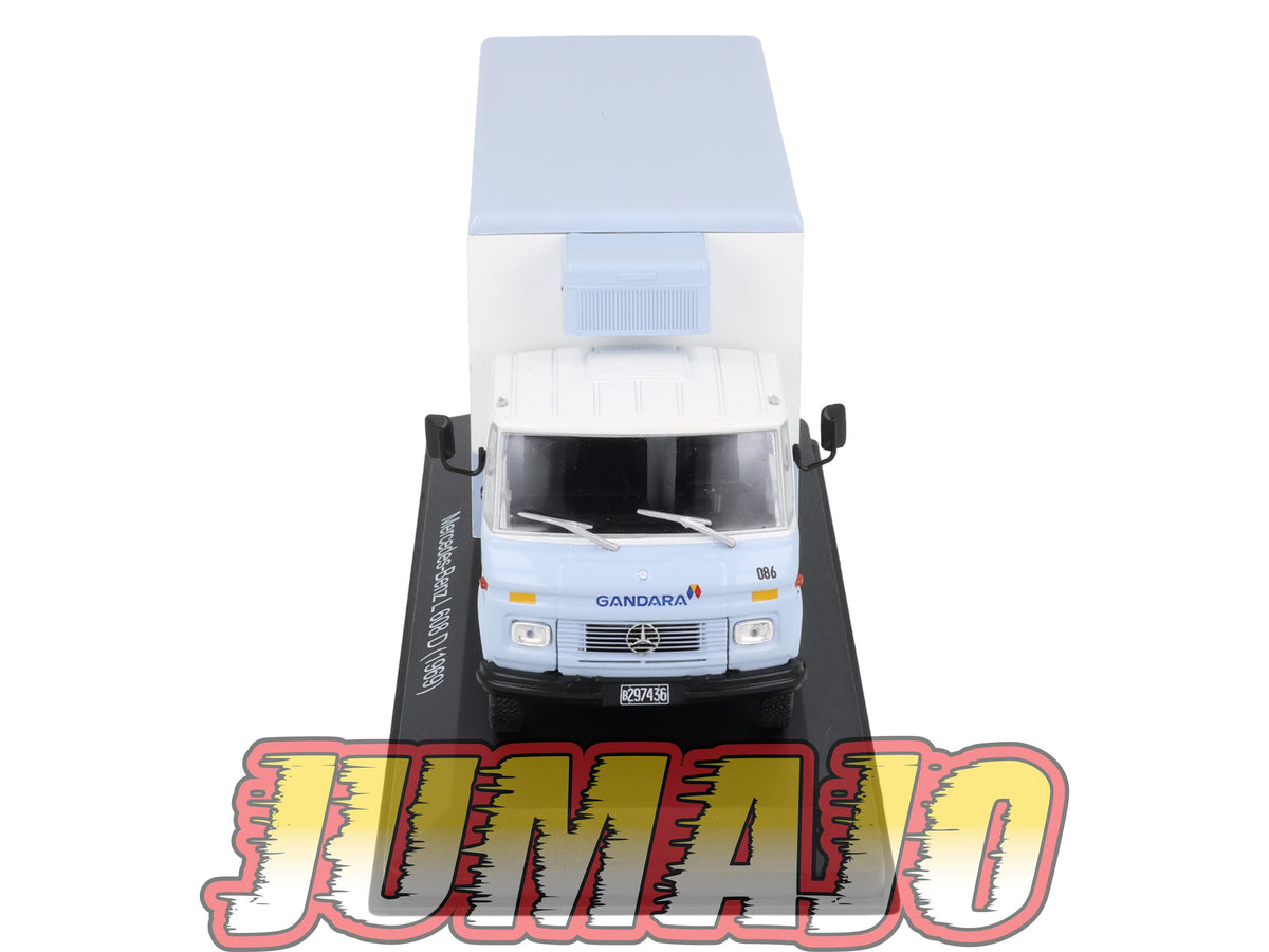 ARG809 Camion 1/43 SALVAT Argentine MERCEDES-BENZ L 608 D