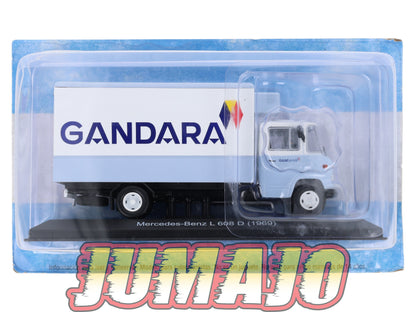 ARG809 Camion 1/43 SALVAT Argentine MERCEDES-BENZ L 608 D