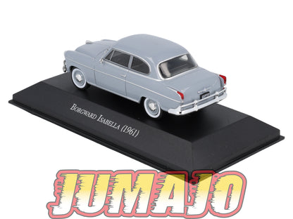 ARG80 Voiture 1/43 SALVAT Argentine Borgward Isabella 1961