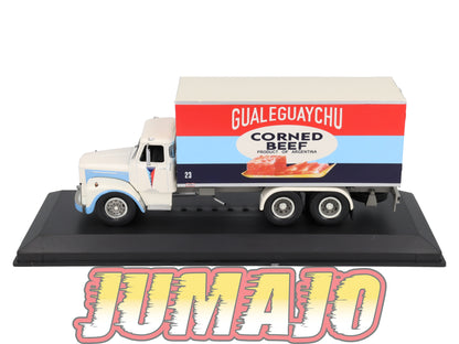 ARG810 Camion 1/43 SALVAT Argentine SCANIA L111 1976 Corned beef
