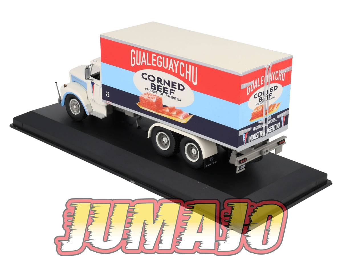 ARG810 Camion 1/43 SALVAT Argentine SCANIA L111 1976 Corned beef