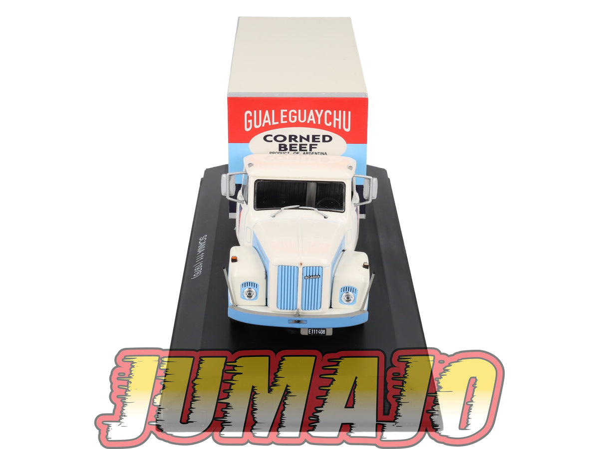 ARG810 Camion 1/43 SALVAT Argentine SCANIA L111 1976 Corned beef