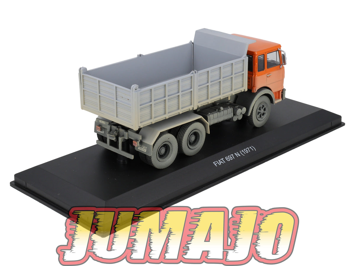 ARG811 Camion 1/43 SALVAT Argentine Benne salle FIAT 697 N