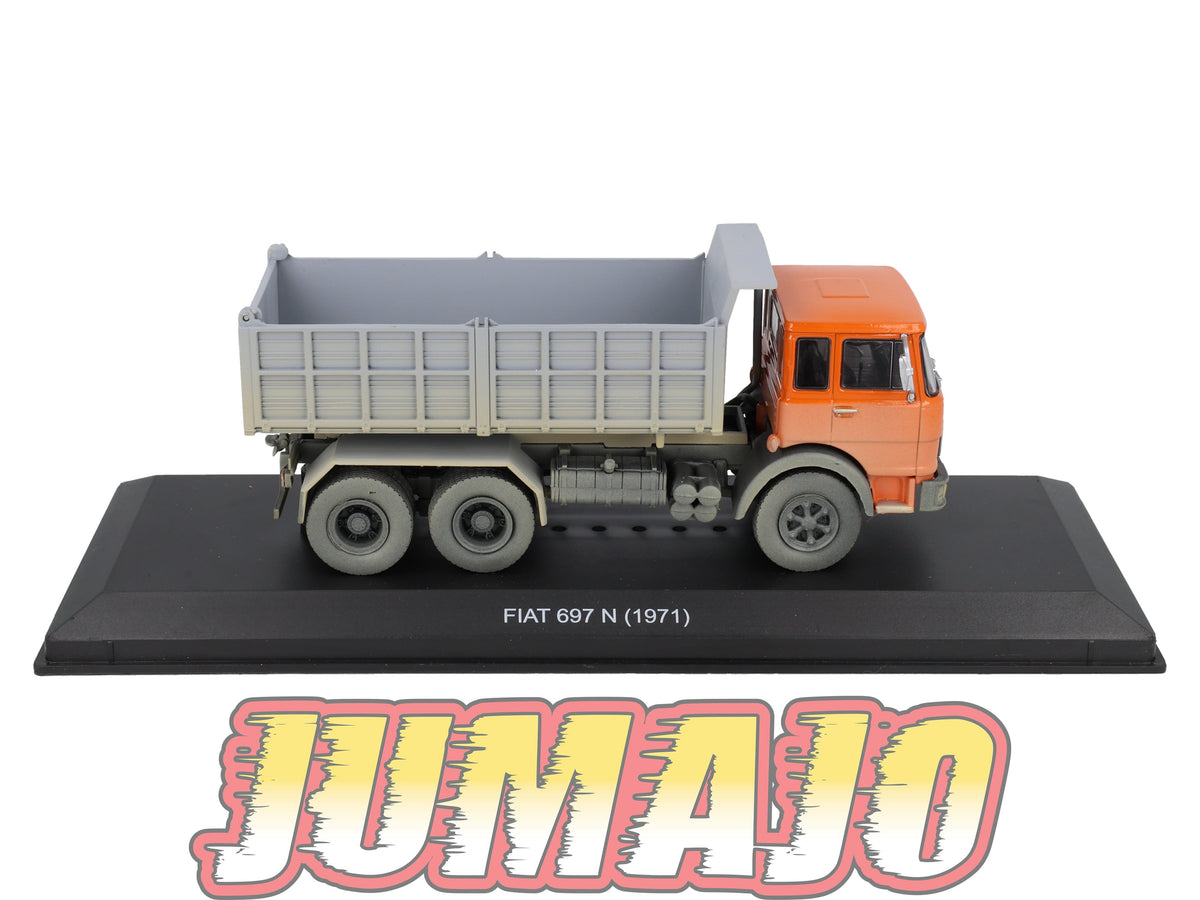 ARG811 Camion 1/43 SALVAT Argentine Benne salle FIAT 697 N