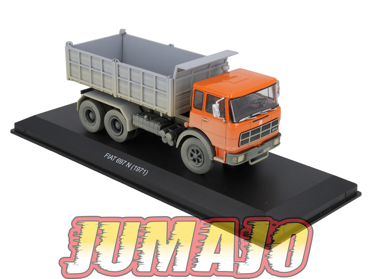 ARG811 Camion 1/43 SALVAT Argentine Benne salle FIAT 697 N