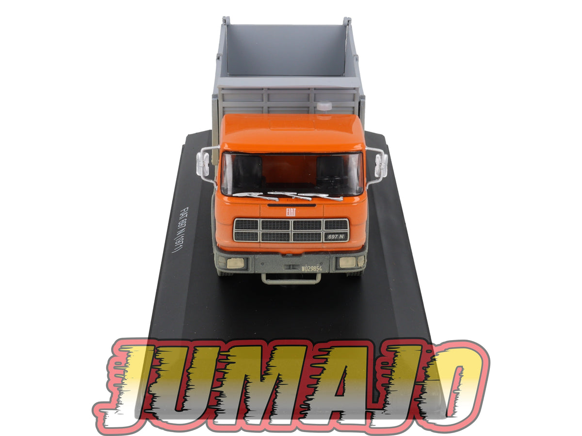 ARG811 Camion 1/43 SALVAT Argentine Benne salle FIAT 697 N
