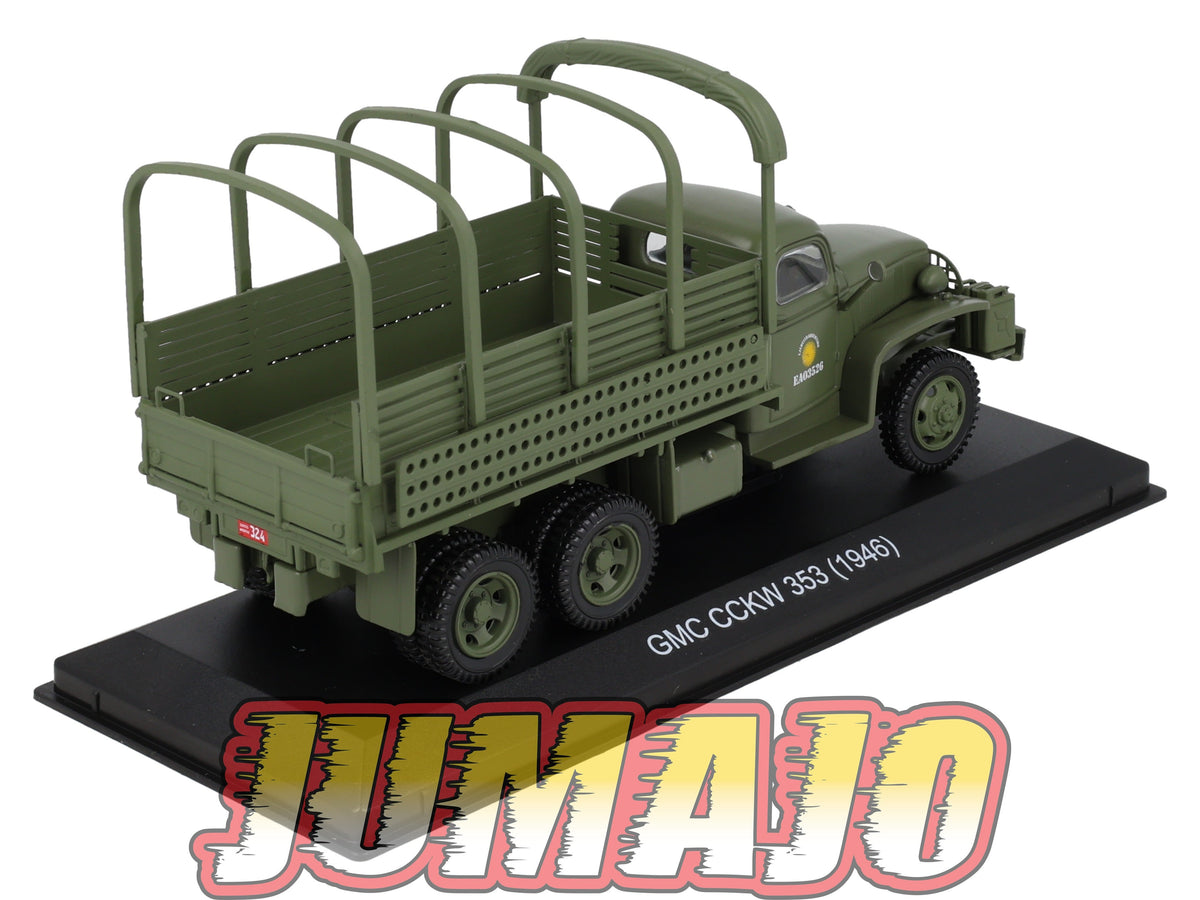 ARG812 Camion 1/43 SALVAT Argentine GMC CCKW 353 1946