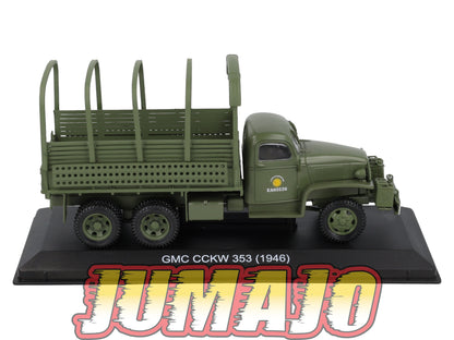 ARG812 Camion 1/43 SALVAT Argentine GMC CCKW 353 1946