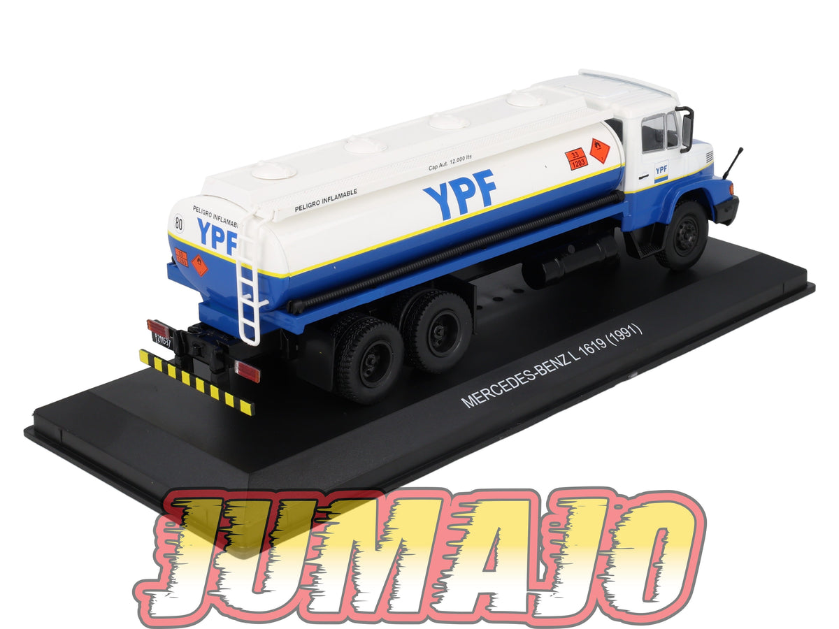 ARG814 Camion 1/43 SALVAT Argentine Citerne MERCEDES BENZ L 1619 1991