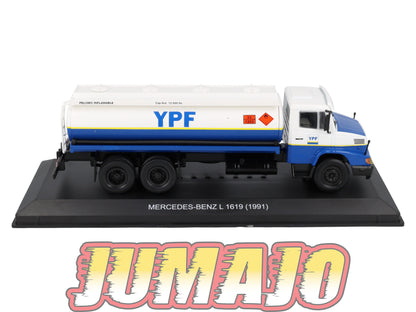 ARG814 Camion 1/43 SALVAT Argentine Citerne MERCEDES BENZ L 1619 1991