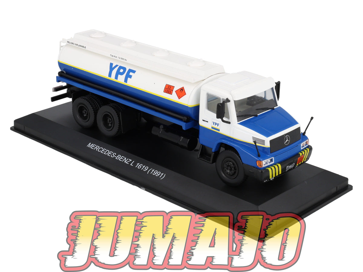 ARG814 Camion 1/43 SALVAT Argentine Citerne MERCEDES BENZ L 1619 1991