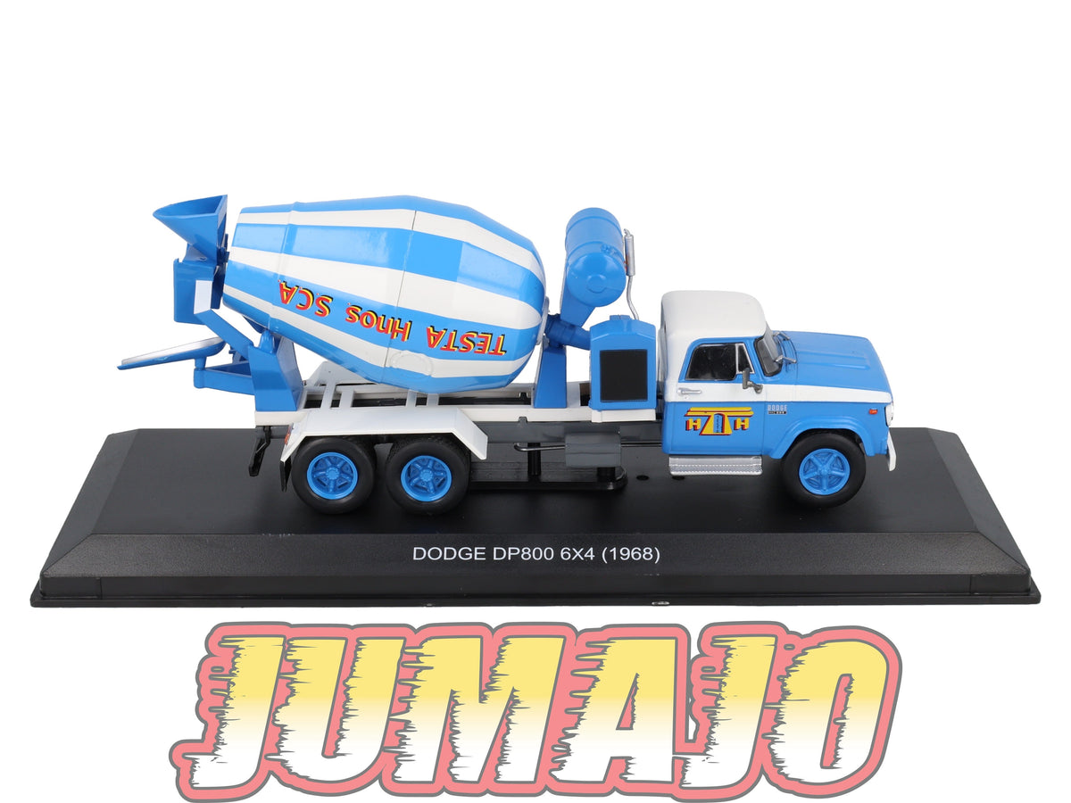 ARG815 Camion 1/43 SALVAT Argentine Toupie DODGE DP 800 6x4-1968