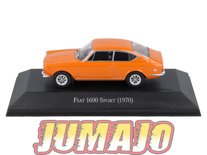 ARG84 Voiture 1/43 SALVAT Argentine Fiat 1600 Sport 1970
