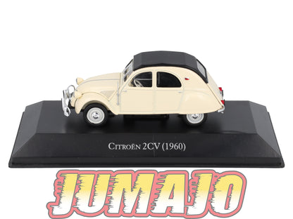 ARG87 Voiture 1/43 SALVAT Argentine Citroën 2CV 1960