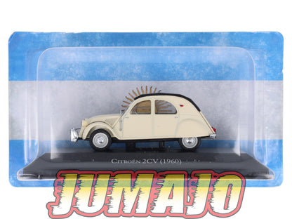 ARG87 Voiture 1/43 SALVAT Argentine Citroën 2CV 1960
