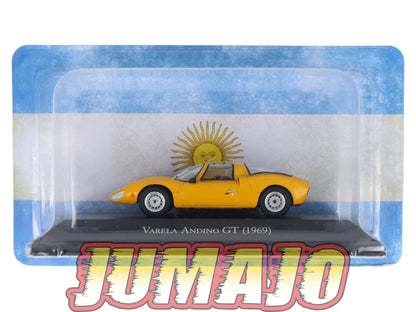 ARG89 Voiture 1/43 SALVAT Argentine Varela Andino GT (Renault gordini) 1969
