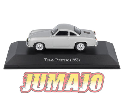 ARG92 Voiture 1/43 SALVAT Argentine Teram Puntero Porsche Indio 1958