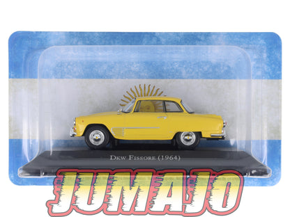ARG93 Voiture 1/43 SALVAT Argentine Dkw Fissore 1964