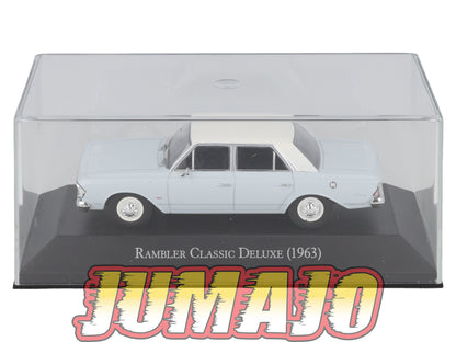 ARG94 Voiture 1/43 SALVAT Argentine RAMBLER CLASSIC DELUXE 1963