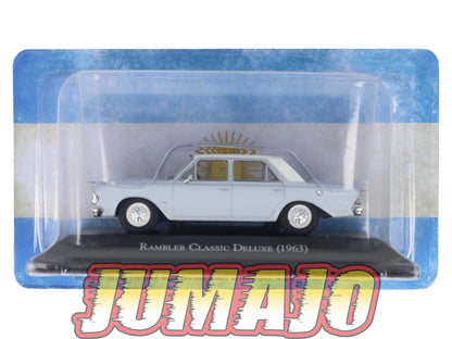 ARG94 Voiture 1/43 SALVAT Argentine RAMBLER CLASSIC DELUXE 1963