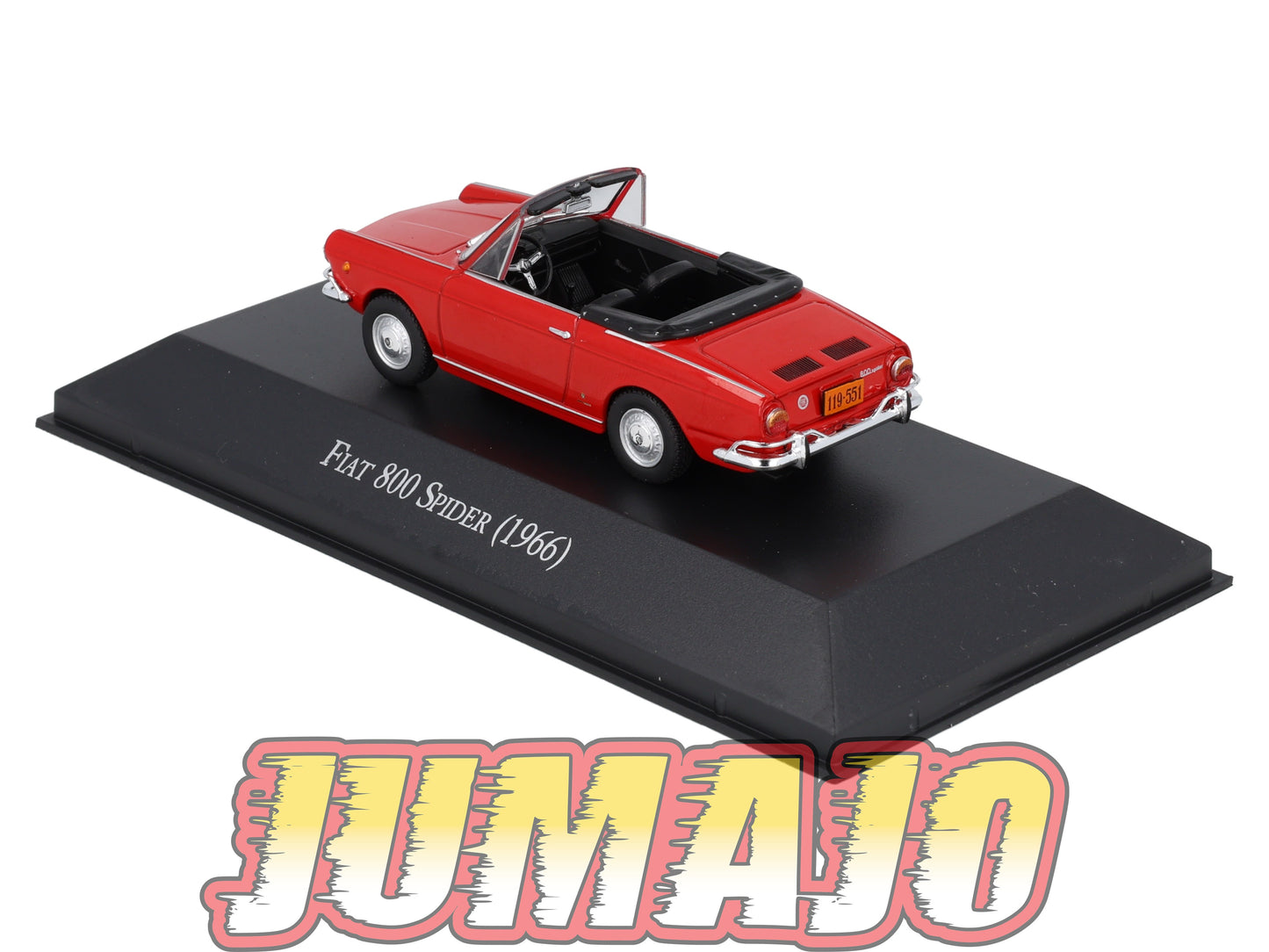ARG95 Voiture 1/43 SALVAT Argentine Fiat 800 Spider 1966