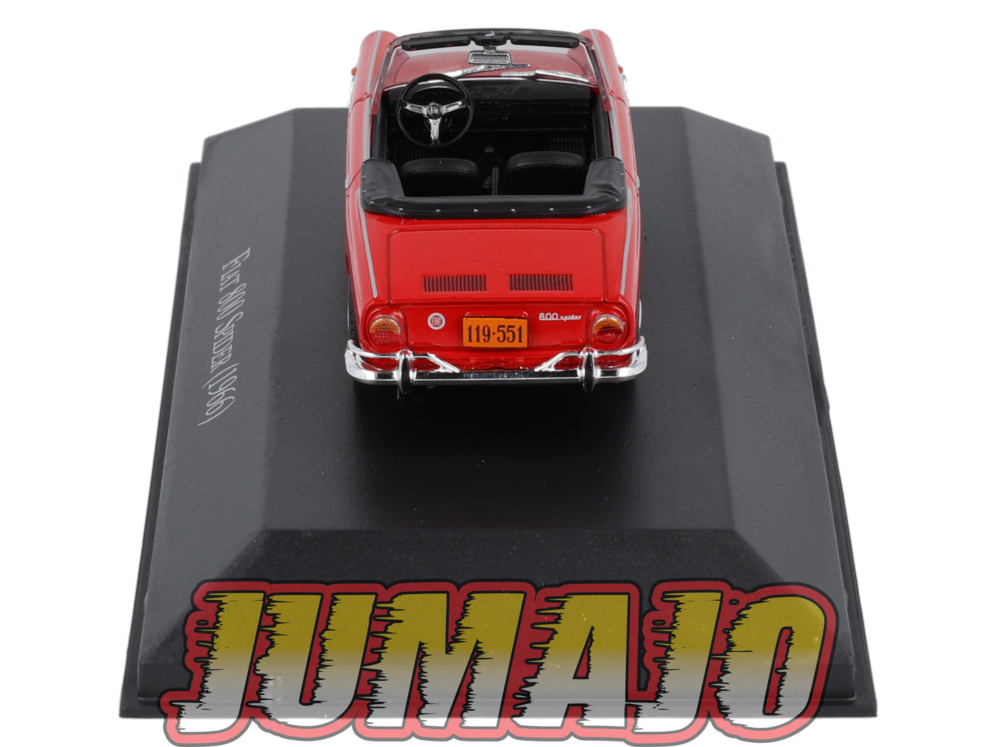 ARG95 Voiture 1/43 SALVAT Argentine Fiat 800 Spider 1966