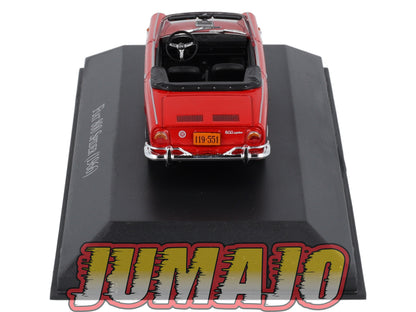 ARG95 Voiture 1/43 SALVAT Argentine Fiat 800 Spider 1966