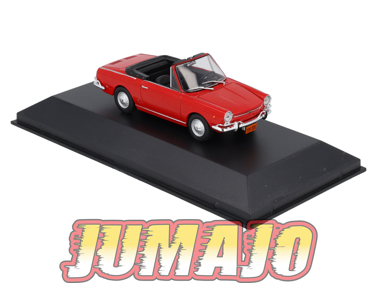 ARG95 Voiture 1/43 SALVAT Argentine Fiat 800 Spider 1966