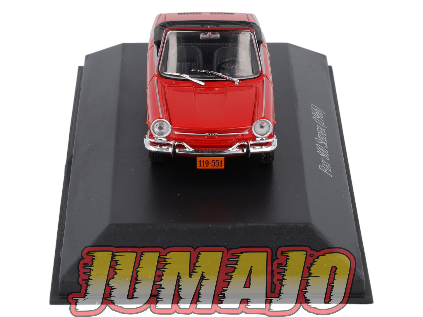 ARG95 Voiture 1/43 SALVAT Argentine Fiat 800 Spider 1966