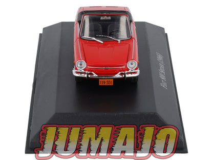 ARG95 Voiture 1/43 SALVAT Argentine Fiat 800 Spider 1966
