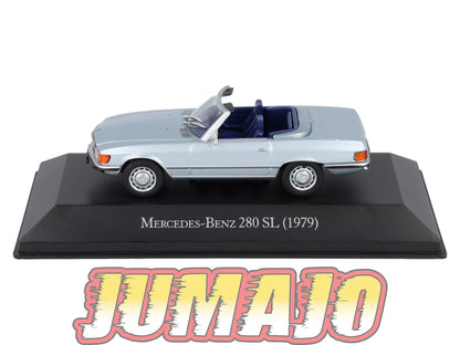 ARG99 Voiture 1/43 SALVAT Argentine Mercedes-Benz 280 SL 1979