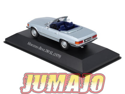 ARG99 Voiture 1/43 SALVAT Argentine Mercedes-Benz 280 SL 1979